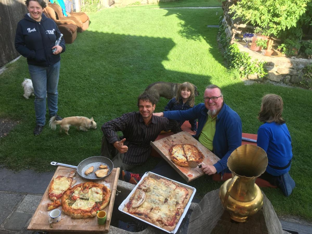 Familienapartments Mit Balkon Und Garten Ober-Lembach 外观 照片